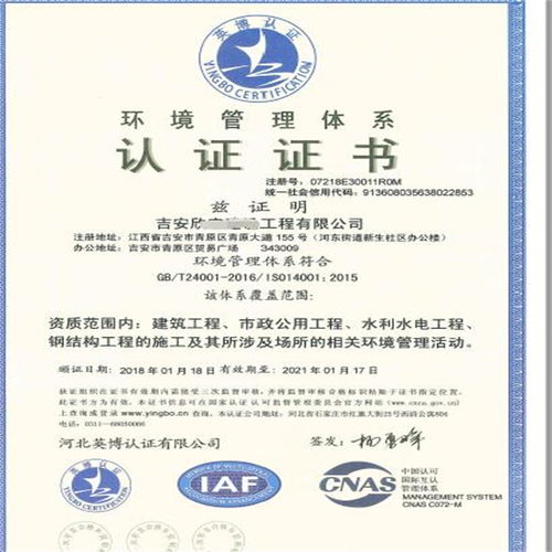 重合同守信用企業(yè)證書等級
